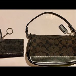 Coach Mini Bag & Coin Pouch